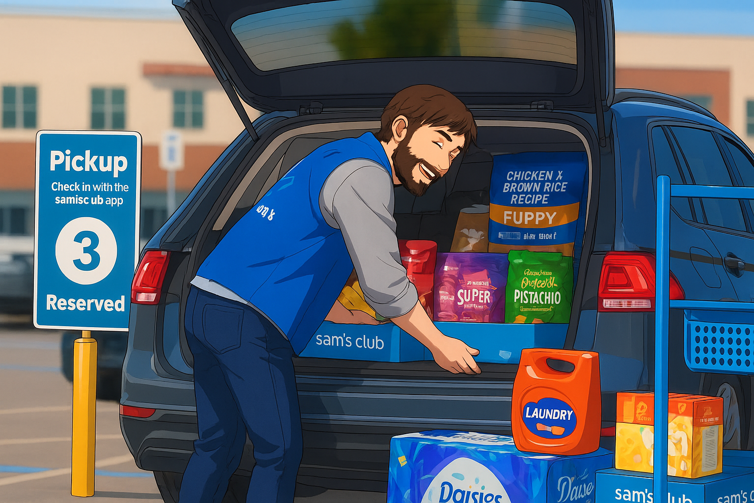 Sam's Club Curbside Personalization